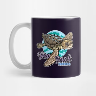 Loggerhead Sea Turtle Vero Beach Florida Mug